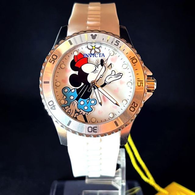Disney】INVICTA/新品未使用/ミニーマウス/レディース腕時計 | www