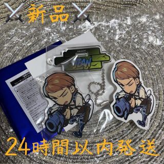 コウダンシャ(講談社)の進撃の巨人 ジャン アクリルスタンド ステッカー イートゥーン(キーホルダー)