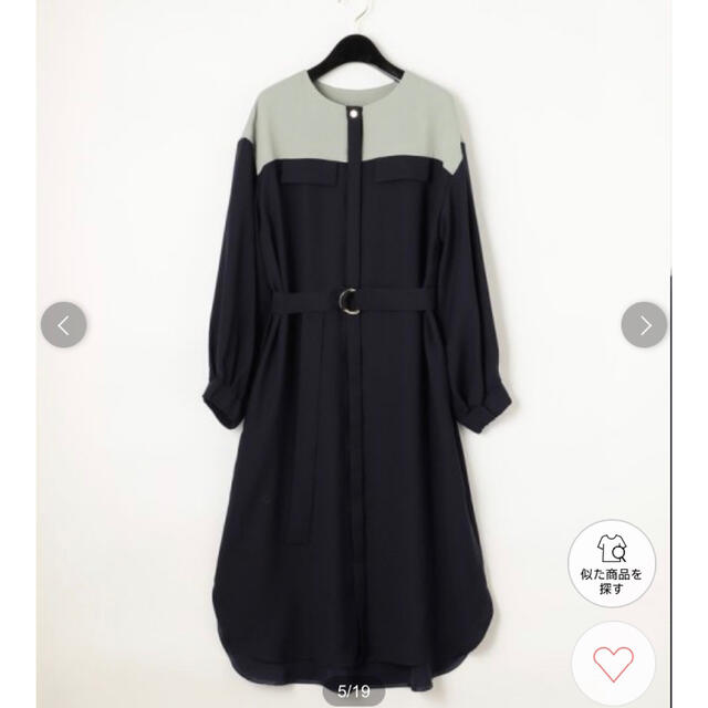 ❤#❤ バイカラーシャツワンピース グレースコンチネンタル www.uig