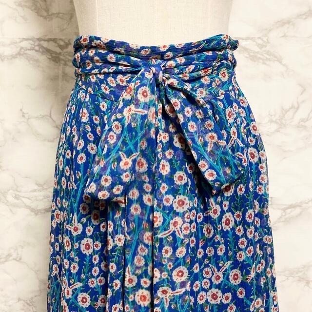 準美品】【小松菜奈さん着用】ISABEL MARANT フラワーラップスカート