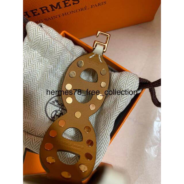 スタニングルアー HERMES シェーヌダンクル レザーブレスレット