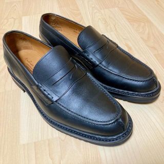 パラブーツ(Paraboot)の【新品同様】 アンドレスセンドラ　ローファー　黒　(スリッポン/モカシン)