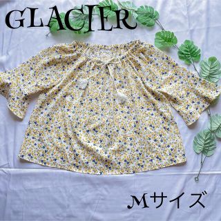 ☆ GLACIER グラシア☆ 可愛い小花柄チュニック フリル袖(チュニック)