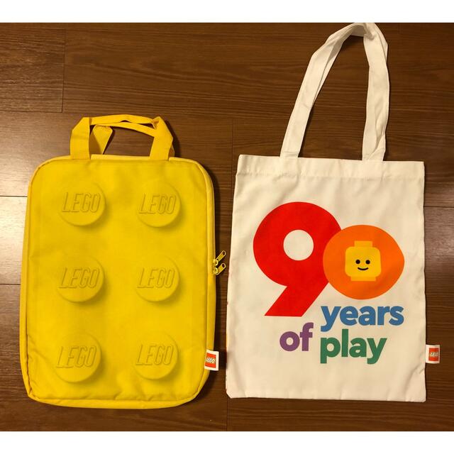 Lego(レゴ)のレゴ　90周年ノベルティ　バック　２点 エンタメ/ホビーのコレクション(ノベルティグッズ)の商品写真