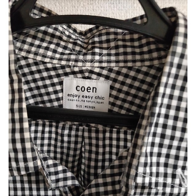coen(コーエン)のコーエン　メンズ　長袖シャツ　Mサイズ メンズのトップス(シャツ)の商品写真