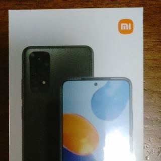 アンドロイド(ANDROID)のXiaomi Redmi Note 11(グレー/64GB)　新品未開封品(スマートフォン本体)