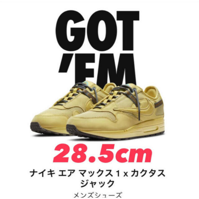 NIKE ×Travis Scott Cactus Jack goldメンズ