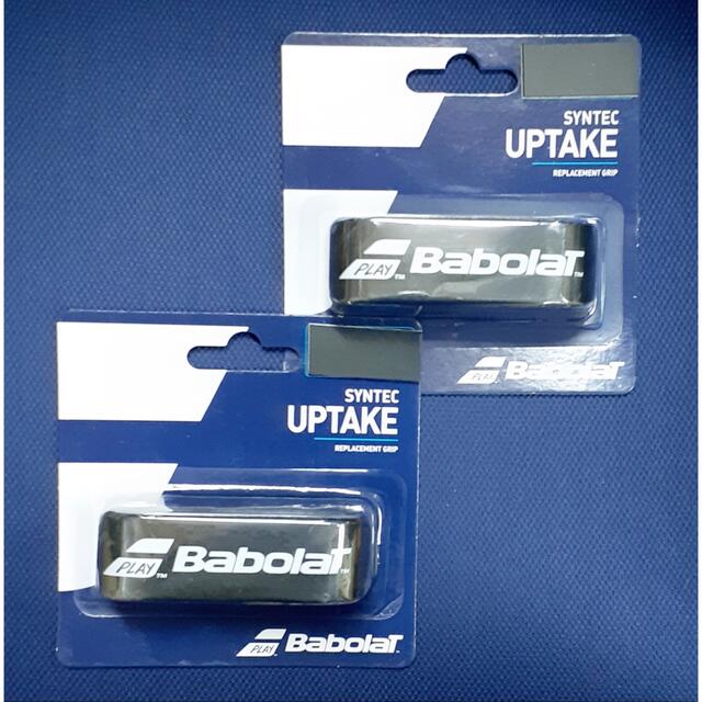 Babolat(バボラ)のバボラ シンテック アップテイク ブラック ２個　Syntec Uptake スポーツ/アウトドアのテニス(その他)の商品写真