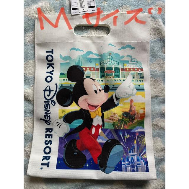 Disney(ディズニー)のTDRお土産袋デザイン　トートバッグ　大 メンズのバッグ(トートバッグ)の商品写真