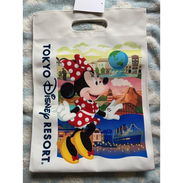 Disney(ディズニー)のTDRお土産袋デザイン　トートバッグ　大 メンズのバッグ(トートバッグ)の商品写真