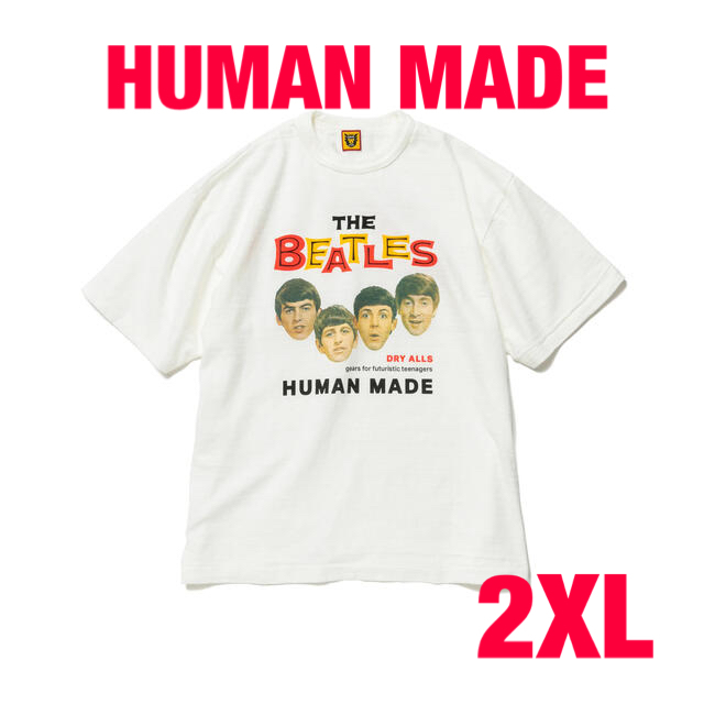 XXL BEATLES T-SHIRT ビートルズ　human made