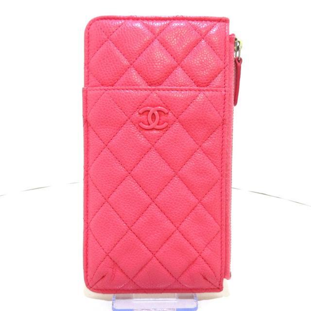 CHANEL(シャネル) 携帯電話ケース ピンク