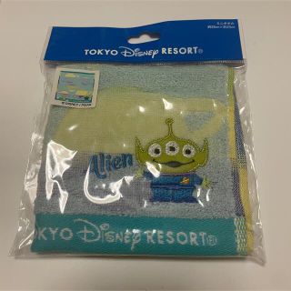 ディズニー(Disney)のディズニー トイストーリー リトルグリーンメン ハンカチ(ハンカチ)