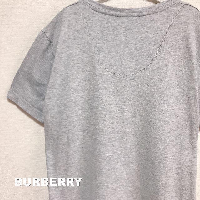 BURBERRY BLACK LABEL(バーバリーブラックレーベル)の【BURBERRY BLACK LABEL】バーバリー 刺繍ロゴ カットソー メンズのトップス(Tシャツ/カットソー(半袖/袖なし))の商品写真