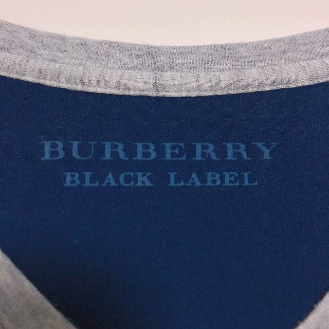 BURBERRY BLACK LABEL(バーバリーブラックレーベル)の【BURBERRY BLACK LABEL】バーバリー 刺繍ロゴ カットソー メンズのトップス(Tシャツ/カットソー(半袖/袖なし))の商品写真