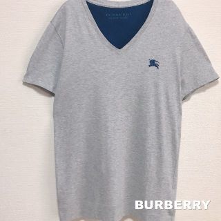 バーバリーブラックレーベル(BURBERRY BLACK LABEL)の【BURBERRY BLACK LABEL】バーバリー 刺繍ロゴ カットソー(Tシャツ/カットソー(半袖/袖なし))