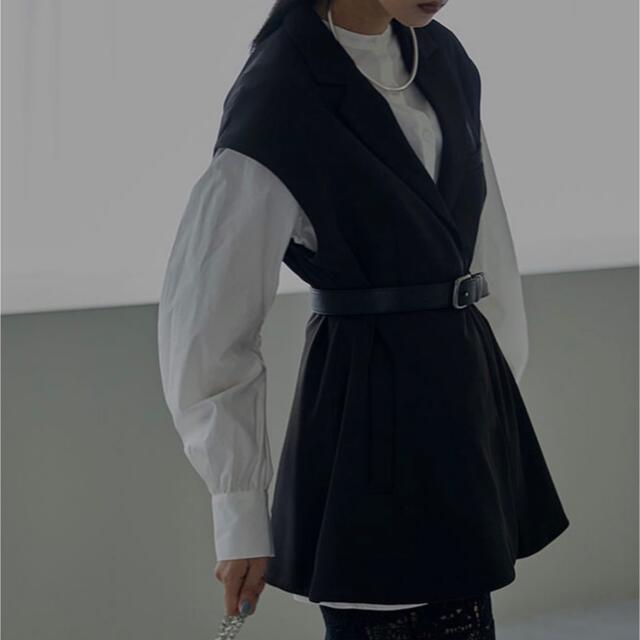 AMERI PEPLUM JACKET WITH PUFF BLOUSE - シャツ/ブラウス(長袖/七分)