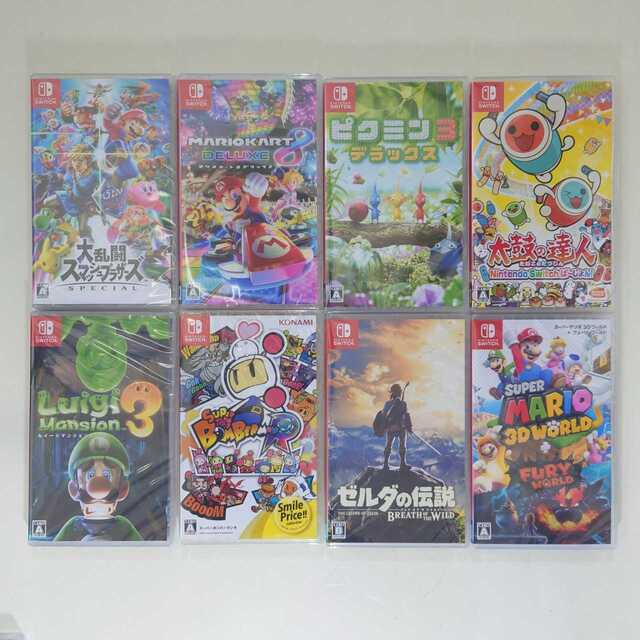 Nintendo Switch ソフト 8本セット | refeccs.com.br