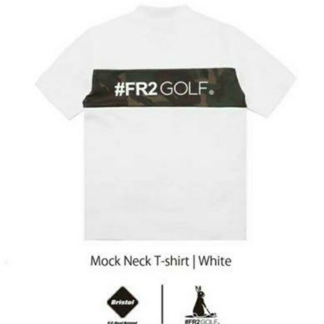 FR2 GOLF Mock Neck T-shirt ホワイト smk-koperasi.sch.id