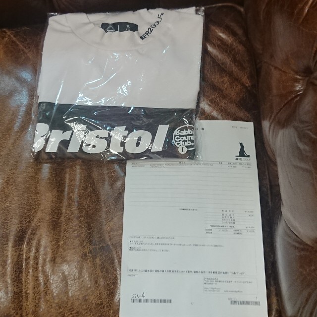 F.C.R.B.   FR2GOLF F.C.Real Bristol モックネック Tシャツ L 白の