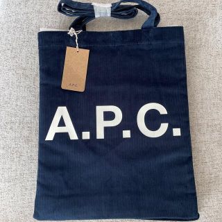 アーペーセー(A.P.C)のトートバッグ　コーデュロイ(トートバッグ)