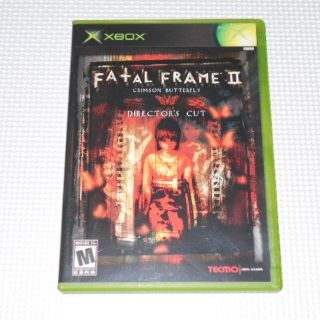 エックスボックス(Xbox)のxbox★FATAL FRAME 2 CRIMSON BUTTERFLY(家庭用ゲームソフト)