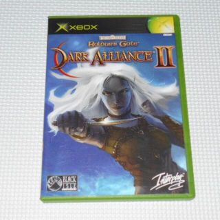 エックスボックス(Xbox)のxbox★BALDUR'S GATE DARK ALLIANCE 2 海外版(家庭用ゲームソフト)