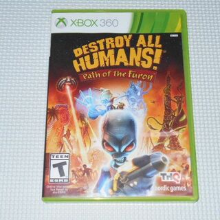 エックスボックス360(Xbox360)のxbox360★DESTROY ALL HUMANS Path of the(家庭用ゲームソフト)