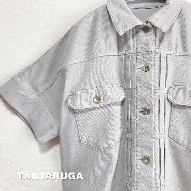 【Tartaruga】タルタルーガ ISKO デニムジャケット タグ付未使用