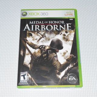 エックスボックス360(Xbox360)のxbox360★MEDAL OF HONOR AIRBORNE 海外版(家庭用ゲームソフト)