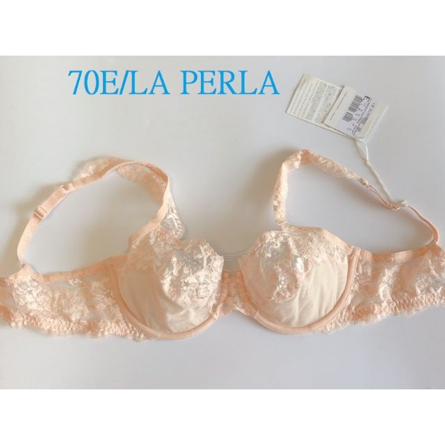 70E☆LA PERLA ラ ペルラ 海外高級ランジェリー　レースブラ