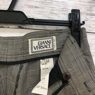 希少◆Gianni Versace◆ジャンニベルサーチ チェックパンツ