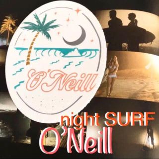 オニール(O'NEILL)のO’NEILLオニールUS限定star waveオーバルロゴステッカーラスト１(その他)