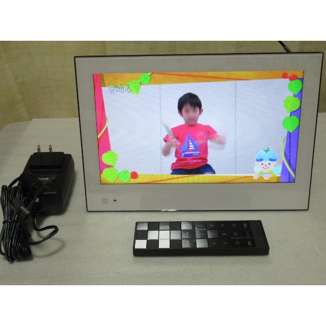 9インチポータブルTV★★改造済 PhotoVisionTV202HW 黒