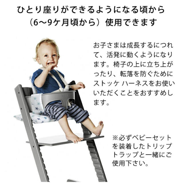 Stokke(ストッケ)のストッケSTOKKEハーネス キッズ/ベビー/マタニティの授乳/お食事用品(その他)の商品写真