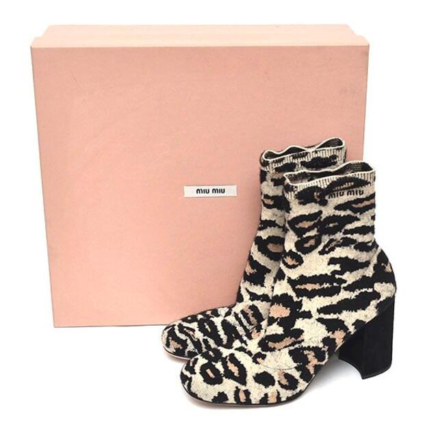 miu miu レオパード ブーツ | labiela.com