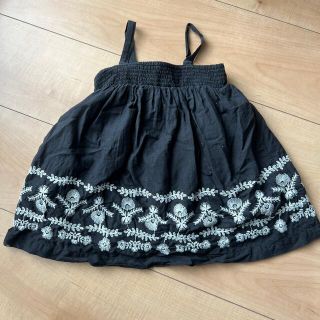 ベビーギャップ(babyGAP)のBABYGAP 刺繍ワンピース　12-18M(ワンピース)