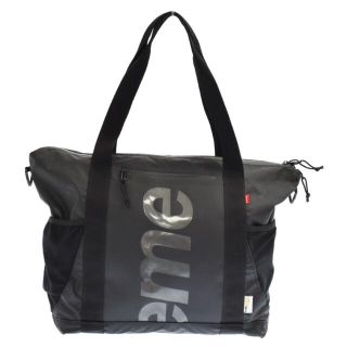 シュプリーム(Supreme)のSUPREME シュプリーム 21SS Zip Tote ジップトート ロゴプリント バッグ ブラック(トートバッグ)