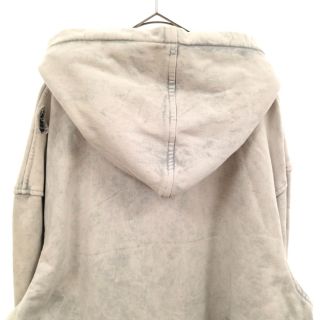 アルケミスト 22SS SASHIKO HOODIE ダメージ加工刺し子プルオーバーパーカー メンズ L