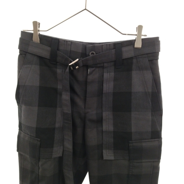 Sacai サカイ 22SS Buffalo Check Trousers 22-02701M バッファロー ...