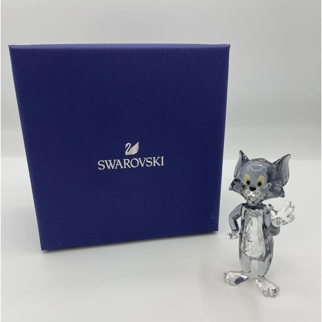 SWAROVSKI(スワロフスキー)のスワロフスキー　トム　クリスタル　オブジェ　トムアンドジェリー インテリア/住まい/日用品のインテリア小物(置物)の商品写真