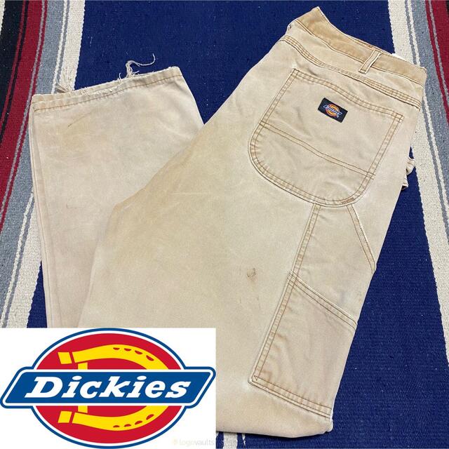 Dickies(ディッキーズ)の90s 古着 ディッキーズ ロゴタグ バギーパンツ ペインターパンツ メンズのパンツ(ペインターパンツ)の商品写真