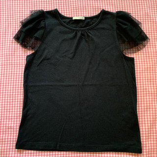 ジーユー(GU)の★専用★GU チュール袖Tシャツ　130センチ(Tシャツ/カットソー)