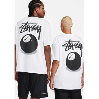 Stussy × Nike SS 8 Ball T-Shirt White S