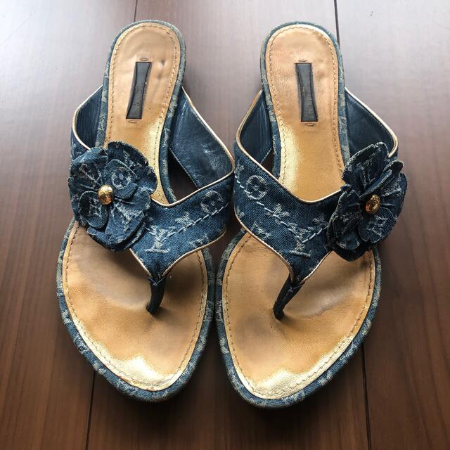 確実正規品 ルイヴィトン サンダル-