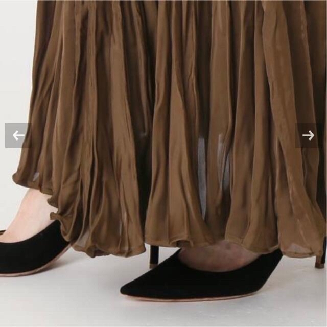 DEUXIEME CLASSE(ドゥーズィエムクラス)の新品 Deuxieme Classe プリーツスカート ドゥーズィエムクラス レディースのスカート(ロングスカート)の商品写真