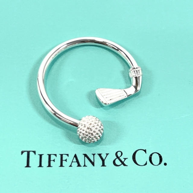 ◆ TIFFANY キーリング ◆ ティファニー キーホルダーゴルフ 小物