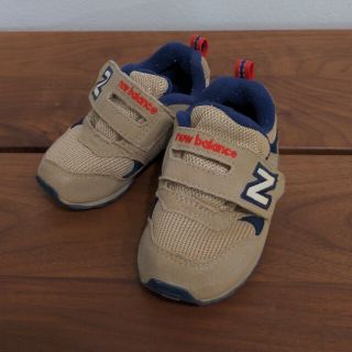 ニューバランス(New Balance)のニューバランスキッズスニーカー312   13センチ　ベージュ(スニーカー)