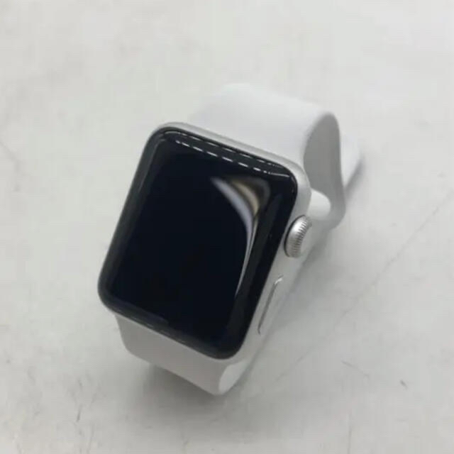 Apple Watch(アップルウォッチ)のイソフラボン専用 Apple Watch SERIES 3 38mm シルバー メンズの時計(腕時計(デジタル))の商品写真