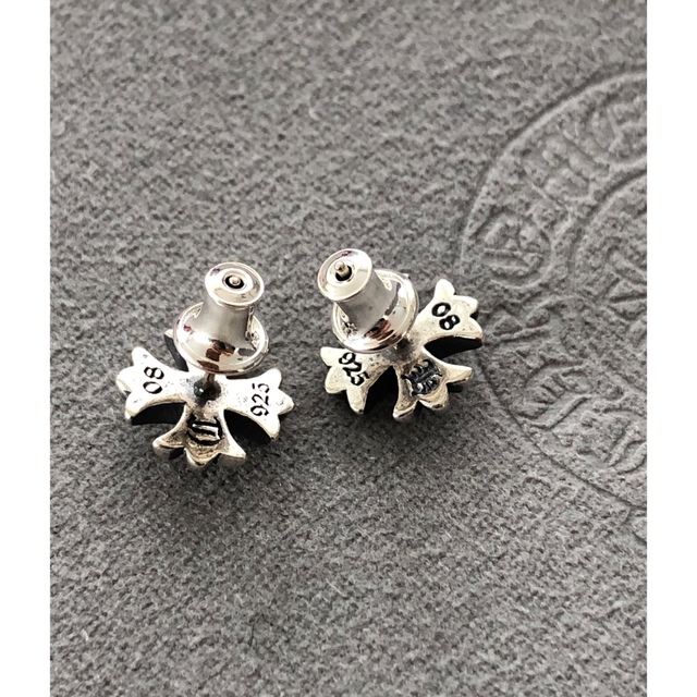 クロムハーツ スタッドCHプラス ピアス 両耳 | florariabliss.ro